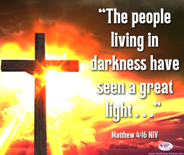 The people living in darkness have seen a great light